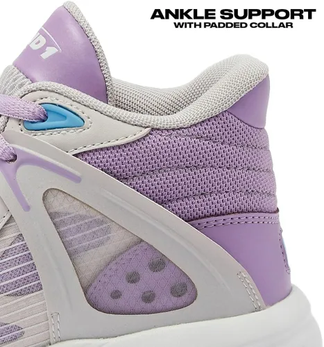 Vista 3 de AND1 Revel Mid - Tenis de baloncesto para niños y niñas, tenis de baloncesto para jóvenes, talla 1 a 7 para niños pequeños y grandes