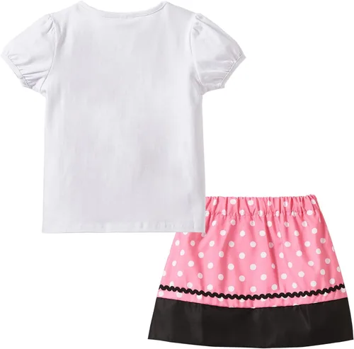 Vista 4 de Mud Kingdom - Juego de ropa de cumpleaños para niñas, ideal para regalos