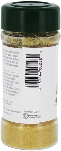 Vista 3 de Polvo de mostaza orgánica – 2 oz
