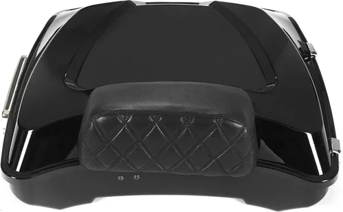 Vista 7 de HECASA Maleta de equipaje Razor con respaldo Argyle compatible con modelos Harley Davidson 1997-2023 Touring Street Glide Road Glide Road King