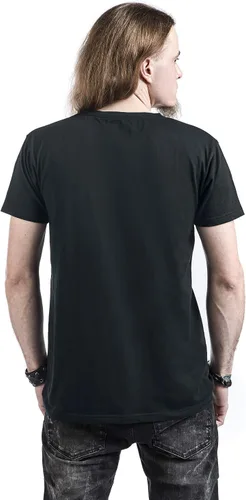 Vista 5 de Metallica Creeping Death - Camiseta ajustada para hombre, color negro