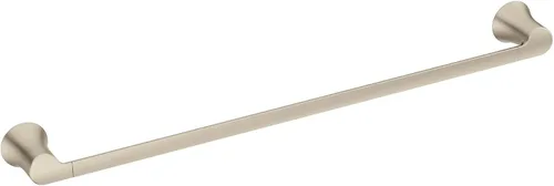 Vista 2 de Moen Doux YB0224BN - Toallero individual de níquel cepillado de 24 pulgadas