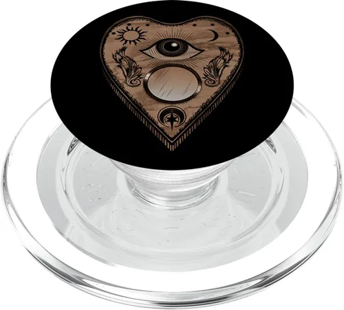 Vista 9 de Planchette Halloween Paranormal Spirit Board Gothic Horror PopSockets intercambiable PopGrip