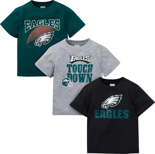 Vista 25 de Gerber Unisex Baby NFL 3 Pack Short Sleeve Team Fan Tee Shirt