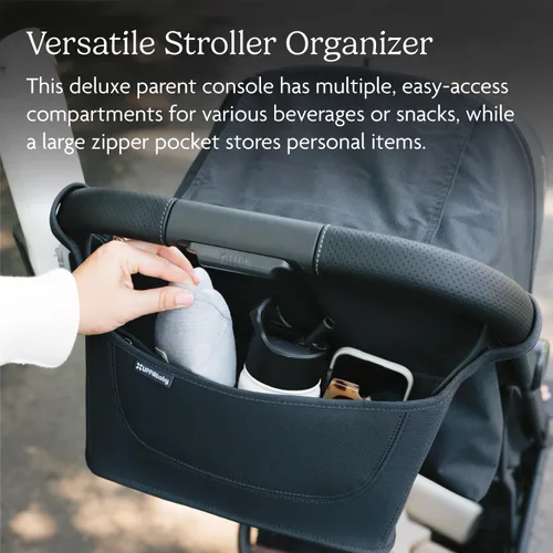 Vista 2 de Organizador para padres UPPAbaby, compatible con todos los modelos / Se ajusta a los cochecitos Vista, Cruz, Minu, Minu Duo, Serie G / Bolsillo