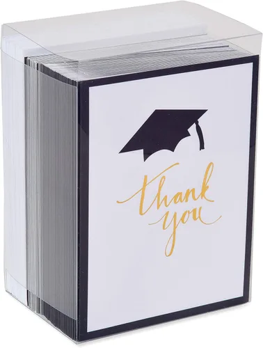 Vista 4 de American Greetings Tarjetas de agradecimiento de graduación con sobres, en blanco (50 unidades)