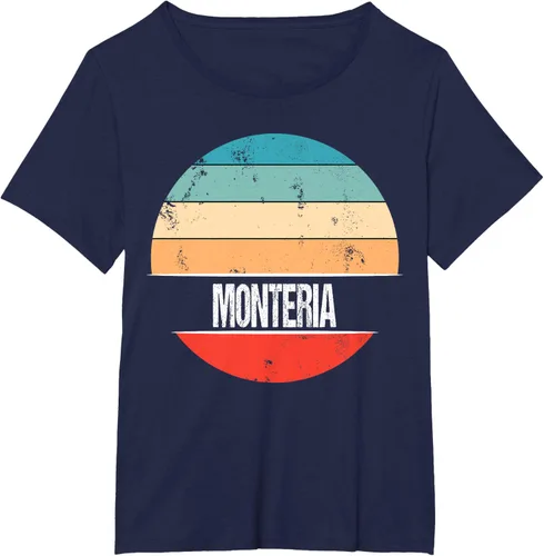 Vista 8 de Camiseta Montería Colombia City Trip, Negro