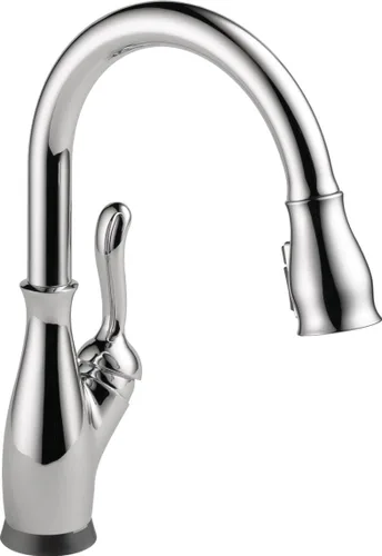Vista 14 de Delta Faucet Leland VoiceIQ - Grifo de cocina sin contacto con rociador extraíble, grifo inteligente, Alexa y Google Assistant activado por voz