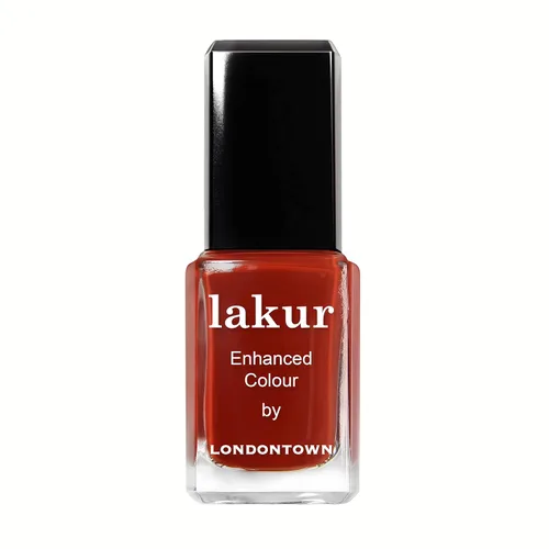 Vista 20 de LONDONTOWN Lakur Nail Polish - Red, Long-Lasting, Streak-Free, Chip-Resistant 21+ Free Non-Toxic Vegan Nail Color, Strengthens & Hydrates Nails
