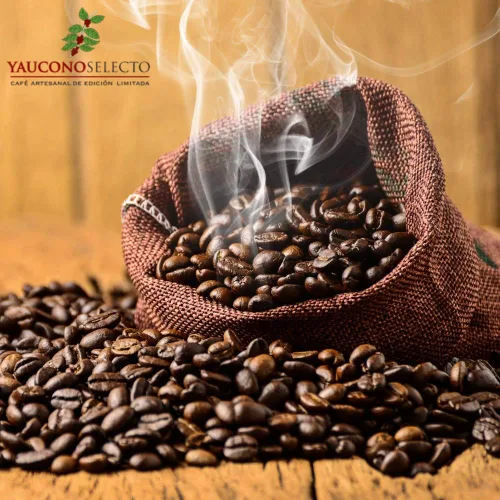 Vista 5 de Yaucono Selecto Gourmet - Café en grano entero, tostado medio oscuro, bolsa de 2 libras 100% Arábica, edición limitada, cuerpo cremoso, matices