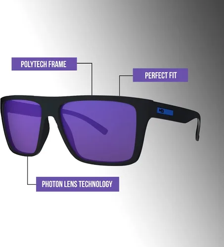 Vista 4 de HOT BUTTERED Gafas de sol FLOYD - 100% protección UV, lentes de sol resistentes a la ola de calor, accesorios de moda para mujeres y hombres