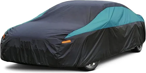 Vista 10 de GUNHYI - Cobertor impermeable para automóvil SUV, para todo tipo de clima, ajuste universal
