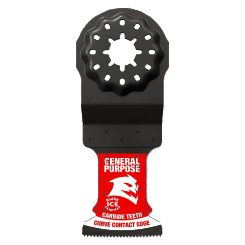 Vista 12 de Diablo Amped Steel Demon Starlock - Hoja oscilante de dientes de carburo para metal, ancho de corte de 1-1/4 pulgadas, profundidad de corte de 1-1/2