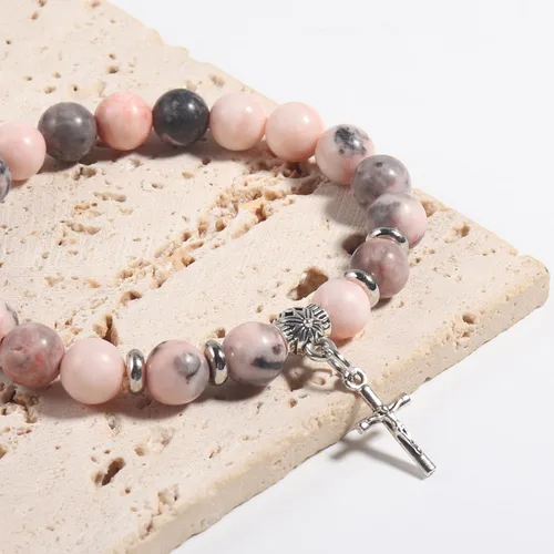 Vista 5 de GVUSMIL Pulseras inspiradoras de cumpleaños para profesoras, regalos para mujeres, pulseras de piedra curativa de la naturaleza, regalos