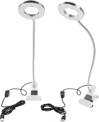 Vista 3 de Maquillaje, USB Maquillaje Tatuaje Lámpara LED, Lámparas de Belleza, Microblading Luz Belleza con Abrazadera LED Lámpara de Escritorio para Cejas
