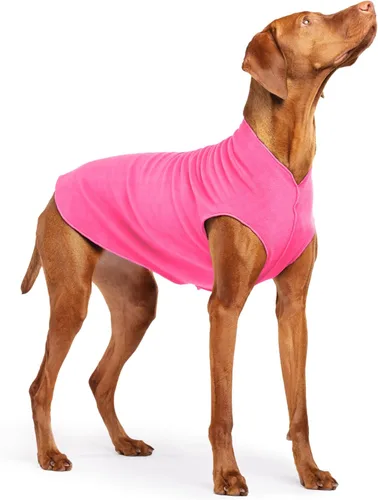 Vista 30 de Abrigo elástico de lana para perro, ropa suave y cálida para perro, suéter elástico para mascotas, lavable en lavadora, ecológico, para todo el año