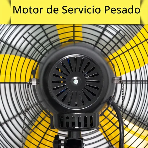 Vista 5 de HiCFM Ventilador oscilante de montaje en pared de 20 pulgadas, ventiladores