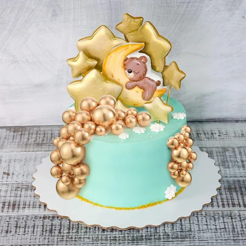 Vista 3 de 108 piezas de decoración de tarta con bolas, decoración de tarta de bricolaje, globos de espuma para cupcakes para decoración de pasteles, boda oro
