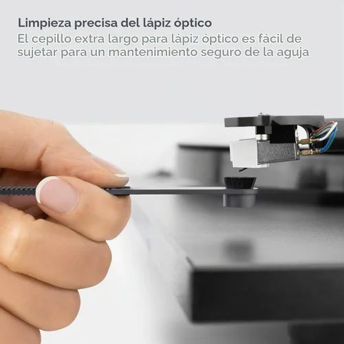 Vista 9 de Boundless Audio Kit limpiador de discos – Kit de limpieza de vinilo de 2 piezas incluye cepillo de registro y limpiador de lápiz capacitivo – Vinilo