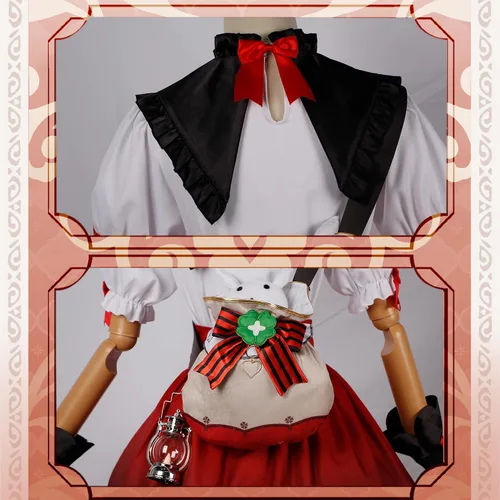 Vista 8 de OSIAS Klee Blossoming Starlight Cosplay Disfraz (L)