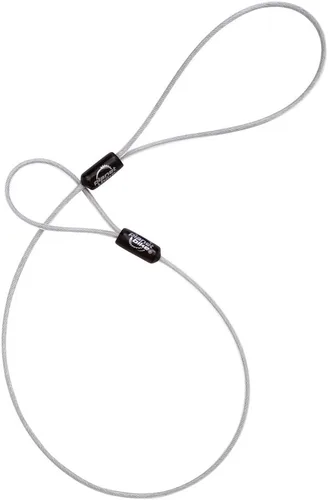 Vista 2 de Planet Bike Correa de asiento Cable de seguridad para bicicleta (0.118 in x 24 pulgadas), color plateado