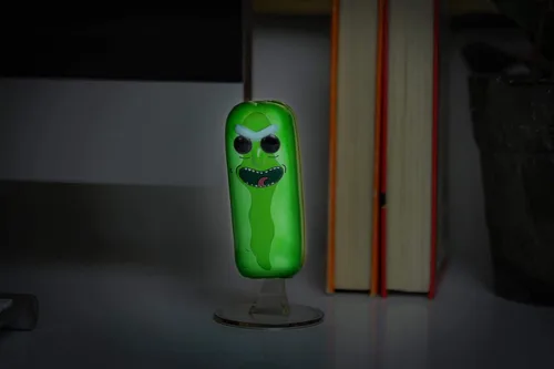 Vista 6 de ¡Funko San Diego Comic-Con 2019 Pop! Rick & Morty: Pickle Rick Figura de vinilo que brilla en la oscuridad, multicolor, 3.75 pulgadas