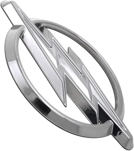 Vista 3 de Fan Emblems The Flash 3D Car Badge - Logotipo clásico (cromo)