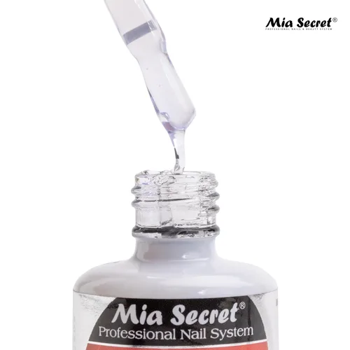 Vista 4 de Mia Secret Base de goma y capa superior de gel UV-LED para un acabado de uñas brillante