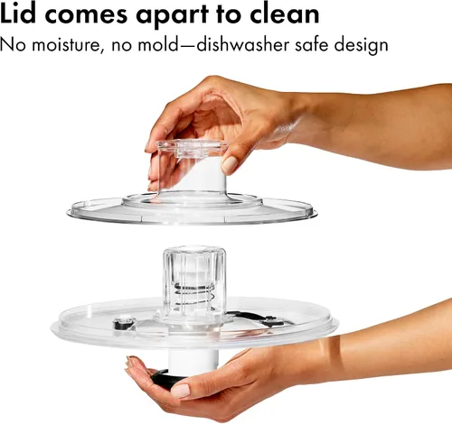 Vista 6 de OXO Good Grips Little Salad & Herb Spinner Pequeño