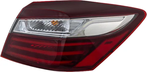 Vista 3 de Garage-Pro Conjunto de luz trasera compatible con Honda Accord 2016-2017, halógeno exterior sedán, lado del pasajero