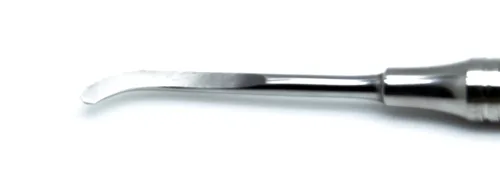 Vista 3 de periosteal Freer Ascensor Dental Oral Implant quirúrgico doble Ended Hollow Mango Instrumentos