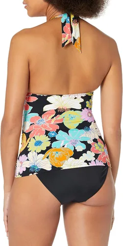 Vista 5 de Profile by Gottex Tankini estándar Rising Sun Halter para mujer