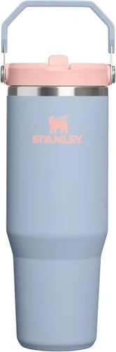 Vista 45 de STANLEY IceFlow 2.0 - Vaso con pajita, 14 onzas, color verde primavera