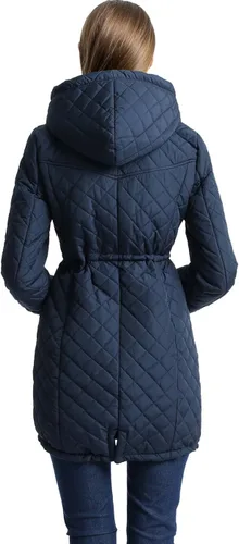 Vista 4 de BGSD Angela - Abrigo tipo parka acolchado impermeable para mujer (talla regular y grande)