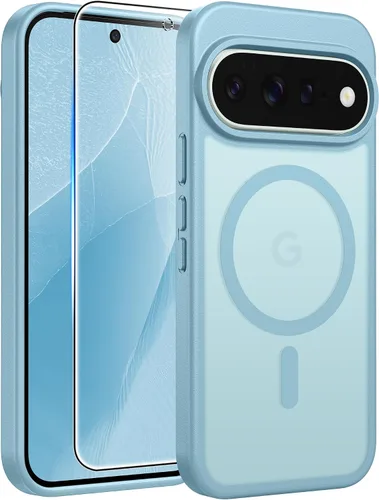 Vista 72 de FNTCASE - Funda para iPhone 16 Pro: magnética, mate, translúcida, de grado militar, protectora contra caídas, resistente, fina, duradera y a prueba