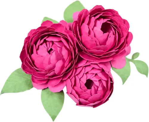 Vista 3 de 6 troqueles de metal de flor de peonía para hacer tarjetas, hojas de primavera, troqueles de corte, plantillas de corte, álbumes de recortes, álbum