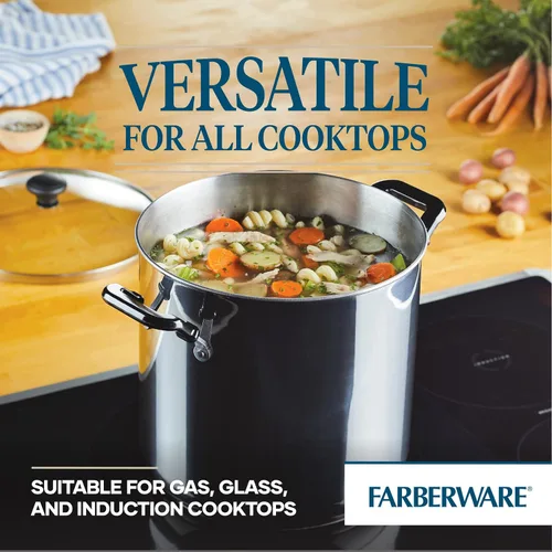 Vista 27 de Farberware Olla clásica de vapor hecha en acero inoxidable, 3 qt.