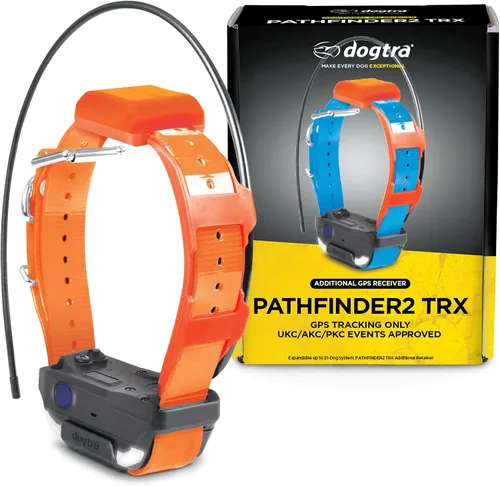 Vista 12 de Dogtra Pathfinder 2 Mini TRX Receptor adicional Perro Rastreador GPS LED Collar Azul Claro Compatible Reloj Inteligente Recargable Impermeable Mapas