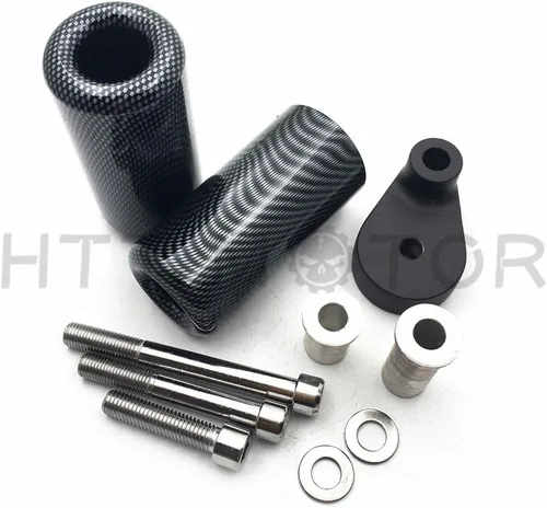 Vista 2 de MT219-045-CN No Cut Frame Slider Crash Protector Compatible con 2008 2009 Yzf R6 Yzf-R6 Yzfr6 Cn