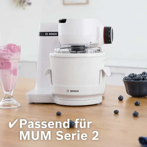 Vista 2 de Bosch MUZS2EB passend zu Küchenmaschinen MUMS2 máquina de hielo, Plástico, Blanco