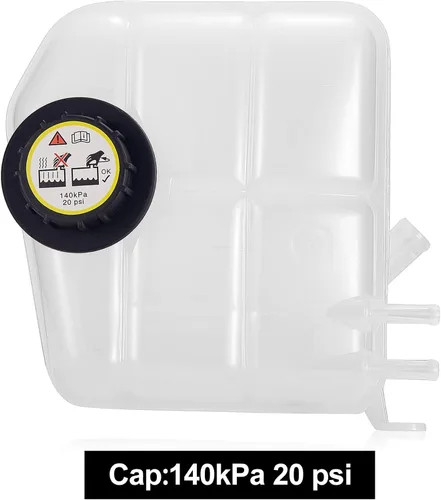 Vista 2 de EVIL ENERGY Tanque de refrigerante con tapa, compatible con Focus 2000-2007, reemplazo para 603-216 3S4Z8A080AC 5S4Z8101AA 5S4Z8A080AA YS4Z8A080AB