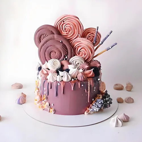 Vista 4 de Moldes de silicona para cupcakes en forma de crema, forma de corazón y estrella, para decoración de tartas para cumpleaños, fiesta temática, postre