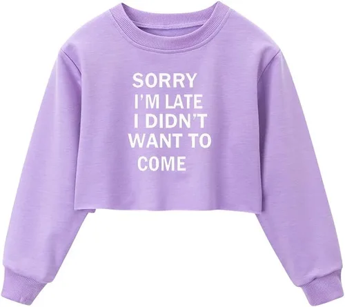 Vista 47 de Camiseta corta para niñas y niños, linda sudadera estética con gráficos de dibujos animados para adolescentes