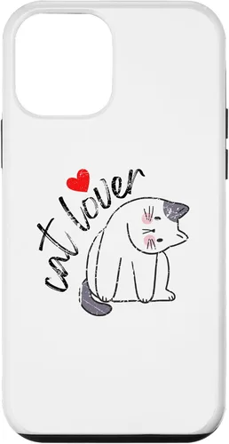 Vista 12 de Funda para iPhone 15 con diseño lindo para amantes de los gatos felinos de animales domésticos para hombres y mujeres