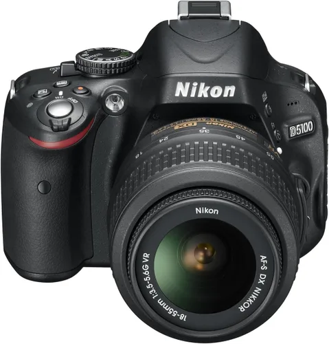 Vista 4 de Nikon D5100 cámara réflex digital de 16.2 megapixeles y lente VR de 18-55 mm