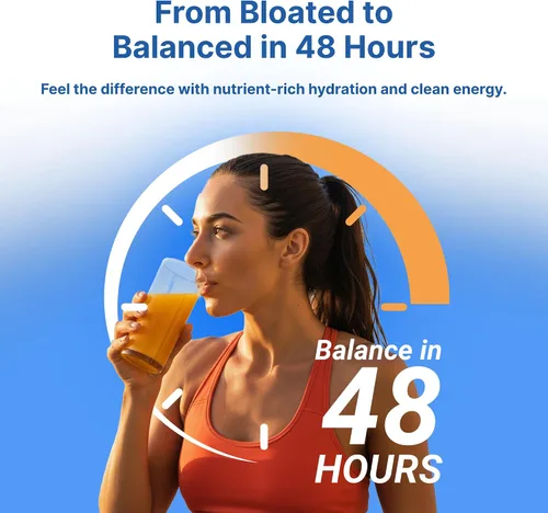 Vista 5 de Hollywood Miracle Diet Dieta de 48 horas, mezcla natural de bebida y fruta-32 oz