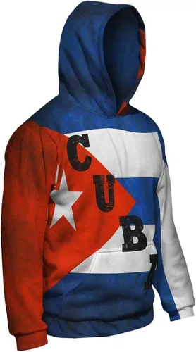 Vista 3 de Yizzam - Sucio Cuba - Allover Print - Suéter con capucha para hombre