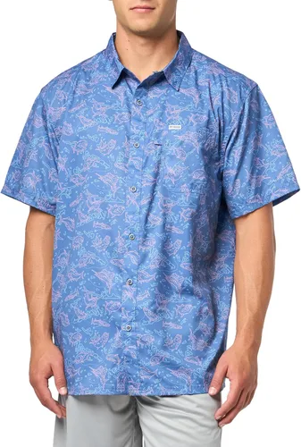 Vista 115 de Columbia - Camisa Super Slack Tide Camp de manga corta para hombre