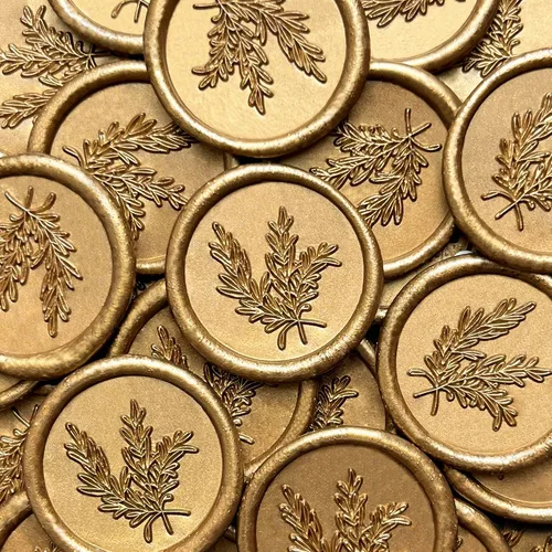 Vista 7 de 25 Piezas Calcomanías de Sellos de Cera Hechas a Mano, Sellos para Sobres, Calcomanías de Cera Autoadhesivas para Invitaciones de Fiestas de Boda