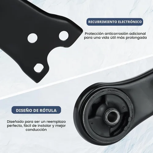 Vista 3 de K640361 K640360 Brazo de control delantero inferior con rótula compatible con Corolla 2003-2008 - Juego de 10 piezas con enlaces de barra